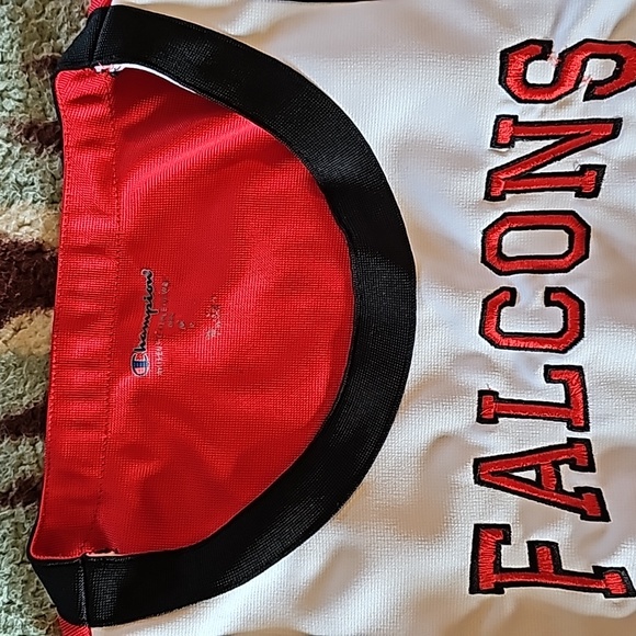AWESOME CHAMPION FALCONS CHEER LEADING TOP/VEST UNIFORM - Picture 4 of 11